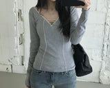 Karin Lace Eyelet T-shirt (3 colors)