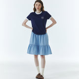 RVS Ringer T-Shirt Navy