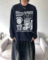 アーカイブプリンディドニットTシャツ