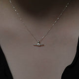 [MADE] saturn necklace I