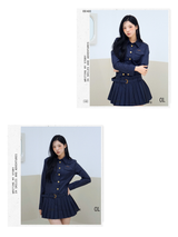 Navy Pleats Gold Shirt Wedding Guest Dress