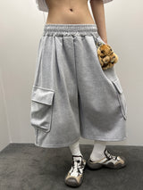 Moni Keyring Balloon Cargo Bermuda Shorts 3color