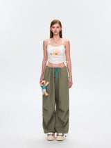 13DE MARZO Wide Cargo Trousers