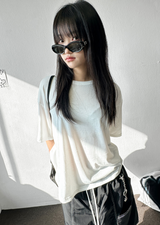 Maki Bibi Soft-Touch Basic Loose T-Shirt 10color