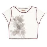 'LEAF' STITCH CROP TOP
