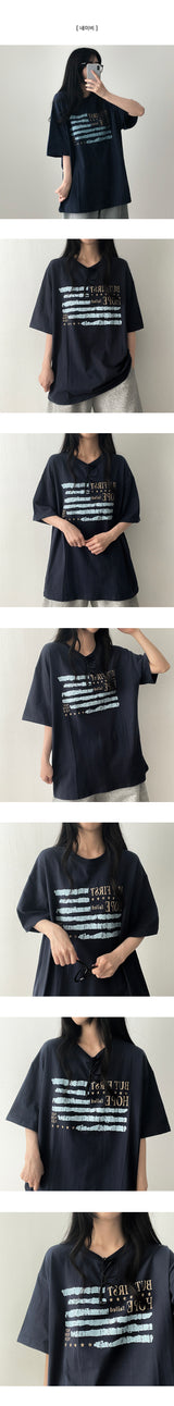 パブボクシーフィットショートスリーブTシャツ