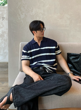 Chief Wish Dangara Open Collar Ban Pal Knit