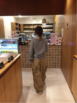 セイヤルーズフィットVネックカラーニット（6c）