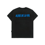 24FW FINGER-POINTING LETTERING BABY FACE SHORT SLEEVE T-SHIRT BLACK