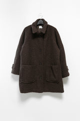 teddy boucle coat(2colors)