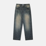 LMN Air Cool Vintage Semi-Wide Denim Pants (2 colors)