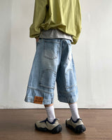 Log Bermuda Denim Pants