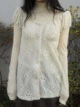 wool turtleneck tee