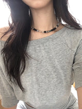 Teal Choker Necklace
