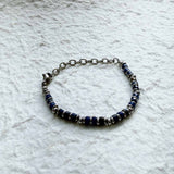 Silver Dot Bead Bracelet