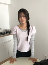 バーケンボーダースクエアスリムTシャツ