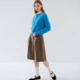Two-Tuck  Bermuda Pants Brown