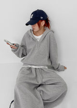 [MADE] Moite Waffle Snap Hoodie (Set Available)