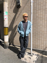 ダメージ フード ジップアップ