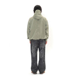 Sports Dept Small Logo Windbreaker - Khaki