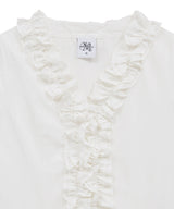 stフリルシャツ (white)