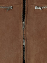 Owen knitwear suede jacket