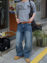 Rodeo Ribbed Henley Knit (3colors)