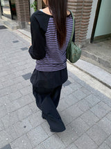 Cardin Cotton Banding Skirt Pants
