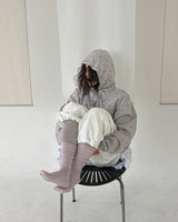 Two-color Knee Socks