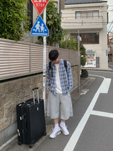 コンビニ サイドスナップ バミューダパンツ