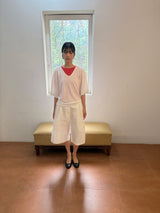 curve bermuda pants