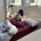  marchen stripe duvet cover (SS/160x210cm)