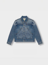 Code D Crop denim Jacket