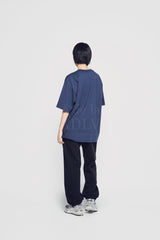 24FW SHAKE LOGO SHORT SLEEVE T-SHIRT NAVY