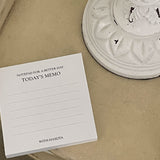 Non-sticky Memo Pad