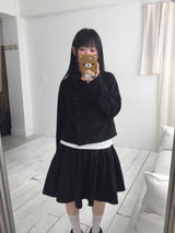 フルフレアミディスカート