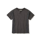 クリースハーフTシャツ / チャコール