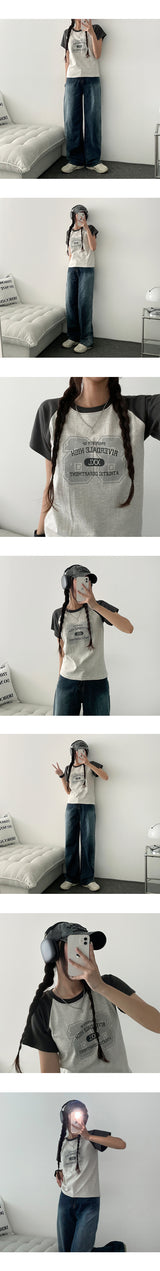 [Short, basic, long] [S-2XL] [Summer long pants!] ヒンズウォッシングワイドデニムパンツ (4 colors)