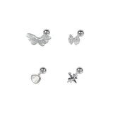 [SET] Baby Angel Ribbon Piercing