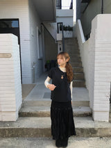 リトゥンチェックブラウス