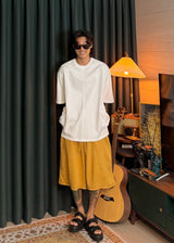Comfy Cargo Pocket Short-Sleeve T 3COLOR