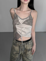 lud double lace top(3color)