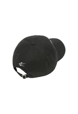 OCYN ベーシック 6パネル キャップ ブラック