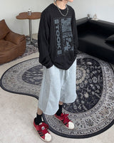 Reton graphic knit long sleeve