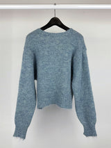 BOKASHI MIX KNITTING CARDIGAN