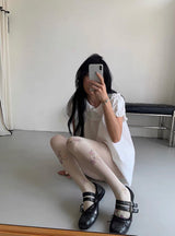 White flower stockings