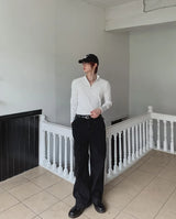 Larson Washed Multi-Pocket Wide Cargo Pants