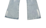Naon Lace Washing Bootcut Denim Pants