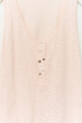 (W) Lodge Button Sleevless