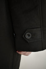 Oversized puffer coat, Dark brown